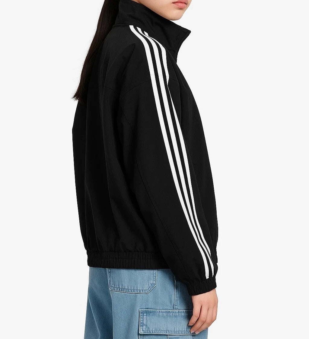 Unisex Chinese New Year Adidas Black Suede Jacket